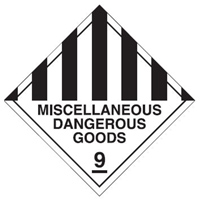 Dangerous Goods Signs